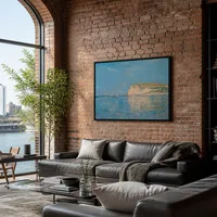 Marée basse à la pourville 02 — Loft au bord de la rivière