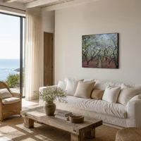 Orchard en fleurs — Retraite en bord de mer