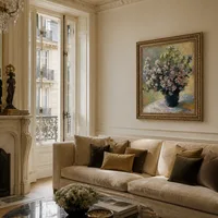 Vase de fleurs — Appartement parisien