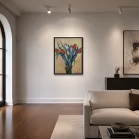Vase de tulipes — Maison de collectionneur