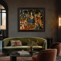 Madonna et l'enfant intronisé avec quatre anges, les Archanges M — Hôtel de charme