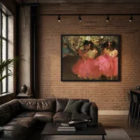 Danseurs en rose — Loft moderne