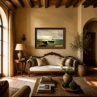 La plage — Villa italienne
