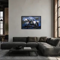 Dinamica dell’azione (Miti Dell’azione, Mussolini a cavallo) — Loft moderne