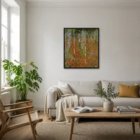 Ferme avec bouleau — Maison scandinave