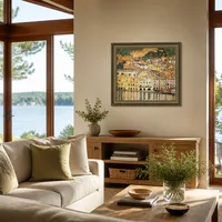 Malcessine sur le lac Garda — Maison au bord du lac