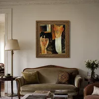 Mariée et marié (le couple) — Appartement parisien