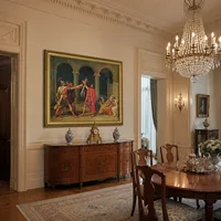 Le serment de Horatii — Salle à manger de château