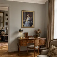 Portrait de la comtesse D'Haussonville — Appartement parisien