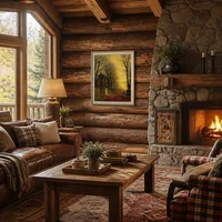 Or d'automne — Chalet de montagne