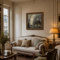 Clai de lune de novembre — Appartement parisien