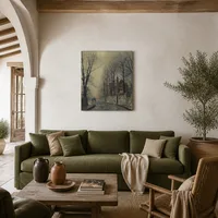 Clai de lune de novembre — Maison méditerranéenne