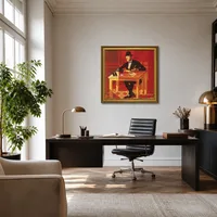 Portrait de Fernando Pessoa — Bureau design