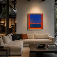 Bleu, orange, rouge — Résidence contemporaine