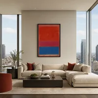 No. 1 (Royal Red and Blue) — Penthouse de luxe