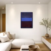 No.61 (rouille et bleu) — Galerie minimaliste