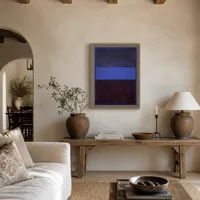No.61 (rouille et bleu) — Maison méditerranéenne