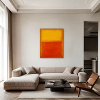 Orange et jaune — Galerie minimaliste