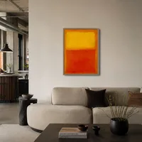 Orange et jaune — Loft moderne