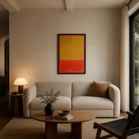 Ocre et rouge sur rouge — Penthouse de luxe