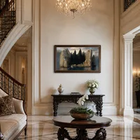 L'île des morts — Grand hall d'entrée
