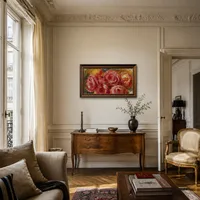 Roses rouges — Appartement parisien