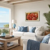 Roses rouges — Retraite en bord de mer