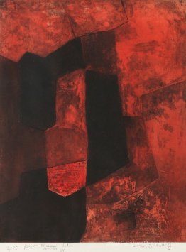 Composizione brune et rouge Composizione brune et rouge