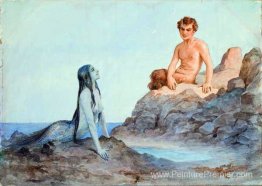 Sirène et faune Sirène et faune
