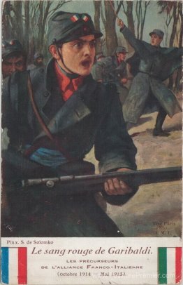 Le sang rouge de Garibaldi Le sang rouge de Garibaldi