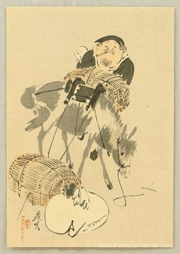 Daikoku et souris Daikoku et souris
