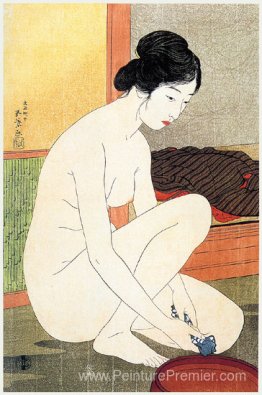 Femme après bain Femme après bain