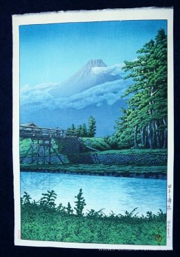 Mount Fuji du pont Taganora Mount Fuji du pont Taganora