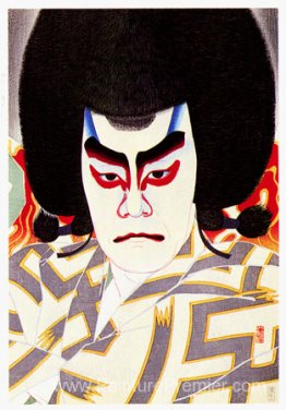 Ichikawa Sadanji comme Narukami Ichikawa Sadanji comme Narukami
