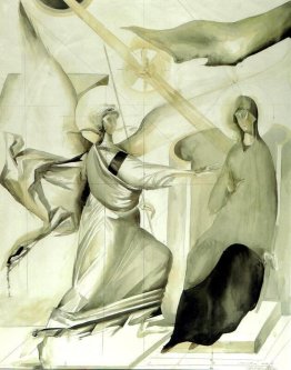 L'annonciation (étude 1) L'annonciation (étude 1)