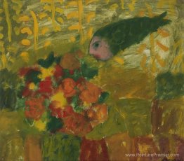 Vis boven bloemen Vis boven bloemen