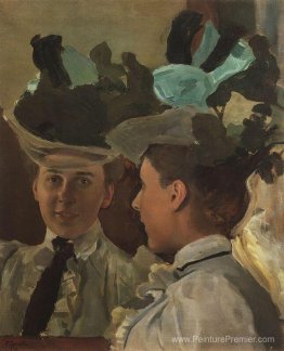 Dame au miroir Dame au miroir