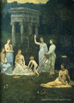 Le bois sacré chéri des arts et des muses (détails) Le bois sacré chéri des arts et des muses (détails)
