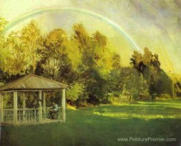 Paysage avec pavillon Paysage avec pavillon