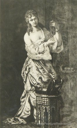 Odalisque avec des perles Odalisque avec des perles