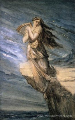 Sappho sautant dans la mer du promontoire leucadien Sappho sautant dans la mer du promontoire leucadien