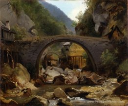 Ruisseau de montagne dans l'Auvergne Ruisseau de montagne dans l'Auvergne