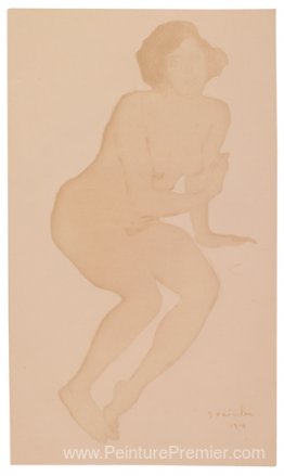 Femme Nu ASSIS Femme Nu ASSIS
