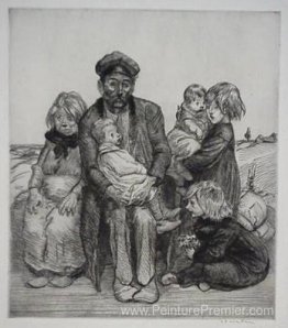 Gravure de la famille Gravure de la famille