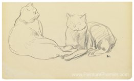 Deux chats Deux chats