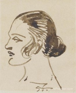 Profil de la femme Profil de la femme
