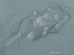 Femme allongée nue Femme allongée nue