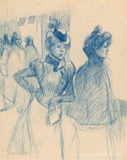 Deux femmes élégantes Deux femmes élégantes