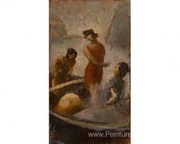Baigneurs sur le bateau Baigneurs sur le bateau