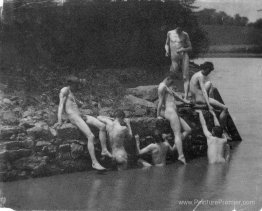 Étude pour le trou de baignade Étude pour le trou de baignade